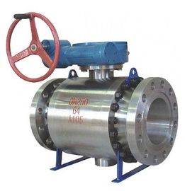 Trunnion χάλυβα άνθρακα βαλβίδα σφαιρών, 3 βαλμένα φλάντζα ίντσα πρότυπα βαλβίδων σφαιρών API