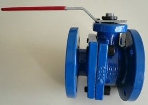 Να επιπλεύσει χυτοσιδήρου το σύνολο βαλβίδων σφαιρών τύπων API6D άντεξε το μπλε χρώμα 2» -» μέγεθος 4