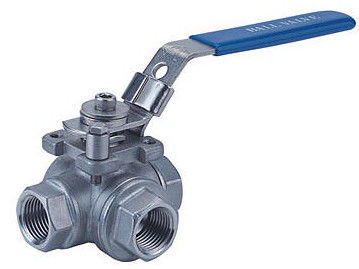 PN63 Trunnion πίεσης βαλβίδα σφαιρών 1/2» -» μέγεθος 2 με το χτύπημα συσκευών κλειδώματος - έξω μίσχος απόδειξης
